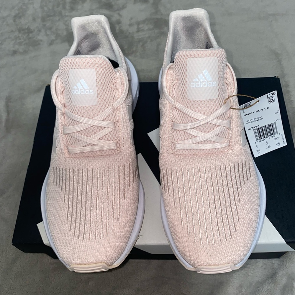 Adidas PINK SWIFT RUN 1.0 SHOES - Picture 4 of 11